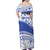 Personalised Samoa St Josephs College Family Matching Off Shoulder Maxi Dress and Hawaiian Shirt Marist Brothers Samoan Pattern LT14 - Polynesian Pride