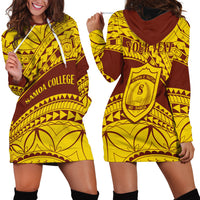 Personalised Samoa College Hoodie Dress Samoan Pattern LT14 - Polynesian Pride