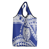 Personalised Samoa Safata College Grocery Bag Samoan Pattern LT14 - Polynesian Pride