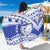 Personalised Samoa Safata College Sarong Samoan Pattern LT14 One Size 44 x 66 inches Blue - Polynesian Pride