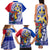 Personalised Philippines Family Matching Tank Maxi Dress and Hawaiian Shirt Filipino Sarimanok With Polynesian Tattoo LT14 - Polynesian Pride