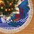 Personalised Philippines Tree Skirt Filipino Sarimanok With Polynesian Tattoo LT14 - Polynesian Pride