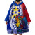 Personalised Philippines Wearable Blanket Hoodie Filipino Sarimanok With Polynesian Tattoo LT14 - Polynesian Pride