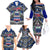 Samoa 685 Family Matching Off Shoulder Long Sleeve Dress and Hawaiian Shirt Samoan Coat Of Arms Simple Style LT14 - Polynesian Pride