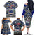 Samoa 685 Family Matching Off Shoulder Long Sleeve Dress and Hawaiian Shirt Samoan Coat Of Arms Simple Style LT14 - Polynesian Pride