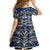 Samoa 685 Family Matching Puletasi Dress and Hawaiian Shirt Samoan Coat Of Arms Simple Style LT14 - Polynesian Pride