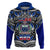 Samoa 685 Hoodie Samoan Coat Of Arms Simple Style LT14 Blue - Polynesian Pride