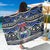 Samoa 685 Sarong Samoan Coat Of Arms Simple Style LT14 One Size 44 x 66 inches Blue - Polynesian Pride