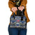 Samoa 685 Shoulder Handbag Samoan Coat Of Arms Simple Style LT14 One Size Blue - Polynesian Pride