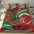 Mele Kalikimaka Hawaii Bedding Set Mongoose Santa With Ohia Lehua