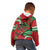 Mele Kalikimaka Hawaii Kid Hoodie Mongoose Santa With Ohia Lehua