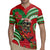 Mele Kalikimaka Hawaii Rugby Jersey Mongoose Santa With Ohia Lehua