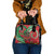 Mele Kalikimaka Hawaii Shoulder Handbag Mongoose Santa With Ohia Lehua