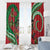 Mele Kalikimaka Hawaii Window Curtain Mongoose Santa With Ohia Lehua