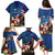 United States And Samoa Family Matching Puletasi Dress and Hawaiian Shirt USA Flag Eagle Mix Samoan Coat Of Arms LT14 - Polynesian Pride