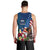 United States And Samoa Men Tank Top USA Flag Eagle Mix Samoan Coat Of Arms LT14 - Polynesian Pride