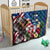 United States And Samoa Quilt USA Flag Eagle Mix Samoan Coat Of Arms LT14 - Polynesian Pride