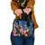 United States And Samoa Shoulder Handbag USA Flag Eagle Mix Samoan Coat Of Arms LT14 One Size Blue - Polynesian Pride