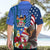 United States And Fiji Hawaiian Shirt USA Flag Eagle Mix Fijian Coat Of Arms Tapa Pattern LT14 - Polynesian Pride