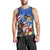 United States And Fiji Men Tank Top USA Flag Eagle Mix Fijian Coat Of Arms Tapa Pattern LT14 - Polynesian Pride