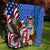 United States And Fiji Quilt USA Flag Eagle Mix Fijian Coat Of Arms Tapa Pattern LT14 - Polynesian Pride