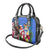 United States And Fiji Shoulder Handbag USA Flag Eagle Mix Fijian Coat Of Arms Tapa Pattern LT14 - Polynesian Pride