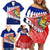 New Zealand Waitangi Day Family Matching Off Shoulder Short Dress and Hawaiian Shirt NZ Maori Tui Bird With Kowhai Flowers LT14 - Polynesian Pride