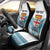 Custom Fiji Tapa Rugby 2025 Car Seat Cover Go Champions Fijiana