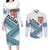 Custom Fiji Tapa Rugby 2025 Couples Matching Long Sleeve Bodycon Dress and Long Sleeve Button Shirt Go Champions Fijiana