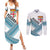 Custom Fiji Tapa Rugby 2025 Couples Matching Summer Maxi Dress and Long Sleeve Button Shirt Go Champions Fijiana