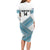 Custom Fiji Tapa Rugby 2025 Family Matching Long Sleeve Bodycon Dress and Hawaiian Shirt Go Champions Fijiana