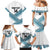 Custom Fiji Tapa Rugby 2025 Family Matching Mermaid Dress and Hawaiian Shirt Go Champions Fijiana