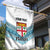 Custom Fiji Tapa Rugby 2025 Garden Flag Go Champions Fijiana