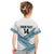 Custom Fiji Tapa Rugby 2025 Kid T Shirt Go Champions Fijiana