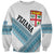 Custom Fiji Tapa Rugby 2025 Sweatshirt Go Champions Fijiana