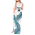 Custom Fiji Tapa Rugby 2025 Tank Maxi Dress Go Champions Fijiana