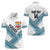 Custom Fiji Tapa Rugby 2025 Women Polo Shirt Go Champions Fijiana