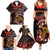 Cook Islands ANZAC Day Family Matching Summer Maxi Dress and Hawaiian Shirt Poppies With Sea Turtle LT14 - Polynesian Pride