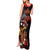 Cook Islands ANZAC Day Tank Maxi Dress Poppies With Sea Turtle LT14 - Polynesian Pride