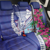 Biba Guam Liberation Day Back Car Seat Cover Tano y Chamoru Latte Stone Blue LT14 - Polynesian Pride