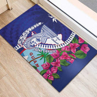 Biba Guam Liberation Day Rubber Doormat Tano y Chamoru Latte Stone Blue LT14 - Polynesian Pride