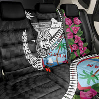 Biba Guam Liberation Day Back Car Seat Cover Tano y Chamoru Latte Stone Black LT14 - Polynesian Pride