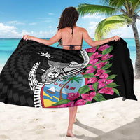 Biba Guam Liberation Day Sarong Tano y Chamoru Latte Stone Black LT14 - Polynesian Pride