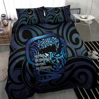 Tuna Eel New Zealand Matariki Bedding Set He Piko He Taniwha Maori Pattern LT14 - Polynesian Pride
