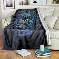 Tuna Eel New Zealand Matariki Blanket He Piko He Taniwha Maori Pattern LT14 Purple - Polynesian Pride