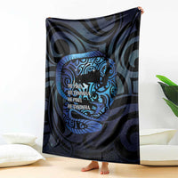 Tuna Eel New Zealand Matariki Blanket He Piko He Taniwha Maori Pattern LT14 - Polynesian Pride