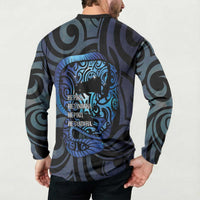Tuna Eel New Zealand Matariki Button Sweatshirt He Piko He Taniwha Maori Pattern LT14 - Polynesian Pride