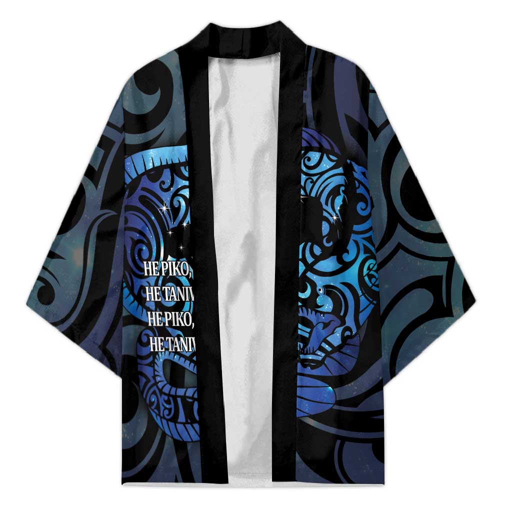 Tuna Eel New Zealand Matariki Kimono He Piko He Taniwha Maori Pattern LT14 Unisex Purple - Polynesian Pride