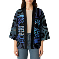Tuna Eel New Zealand Matariki Kimono He Piko He Taniwha Maori Pattern LT14 - Polynesian Pride