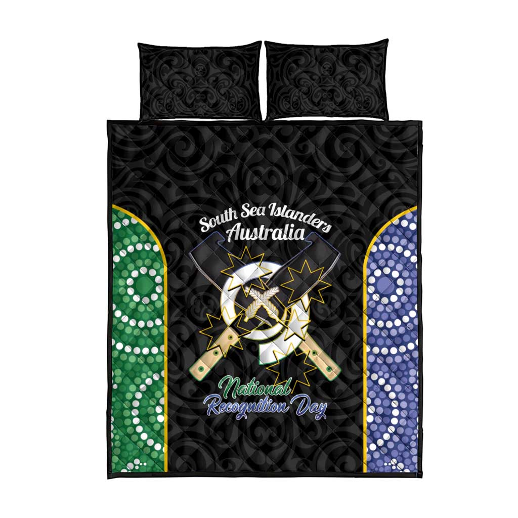 South Sea Islanders National Recognition Day Quilt Bed Set Australia Aboriginal Vanuatu Pig Tusk LT14 - Polynesian Pride